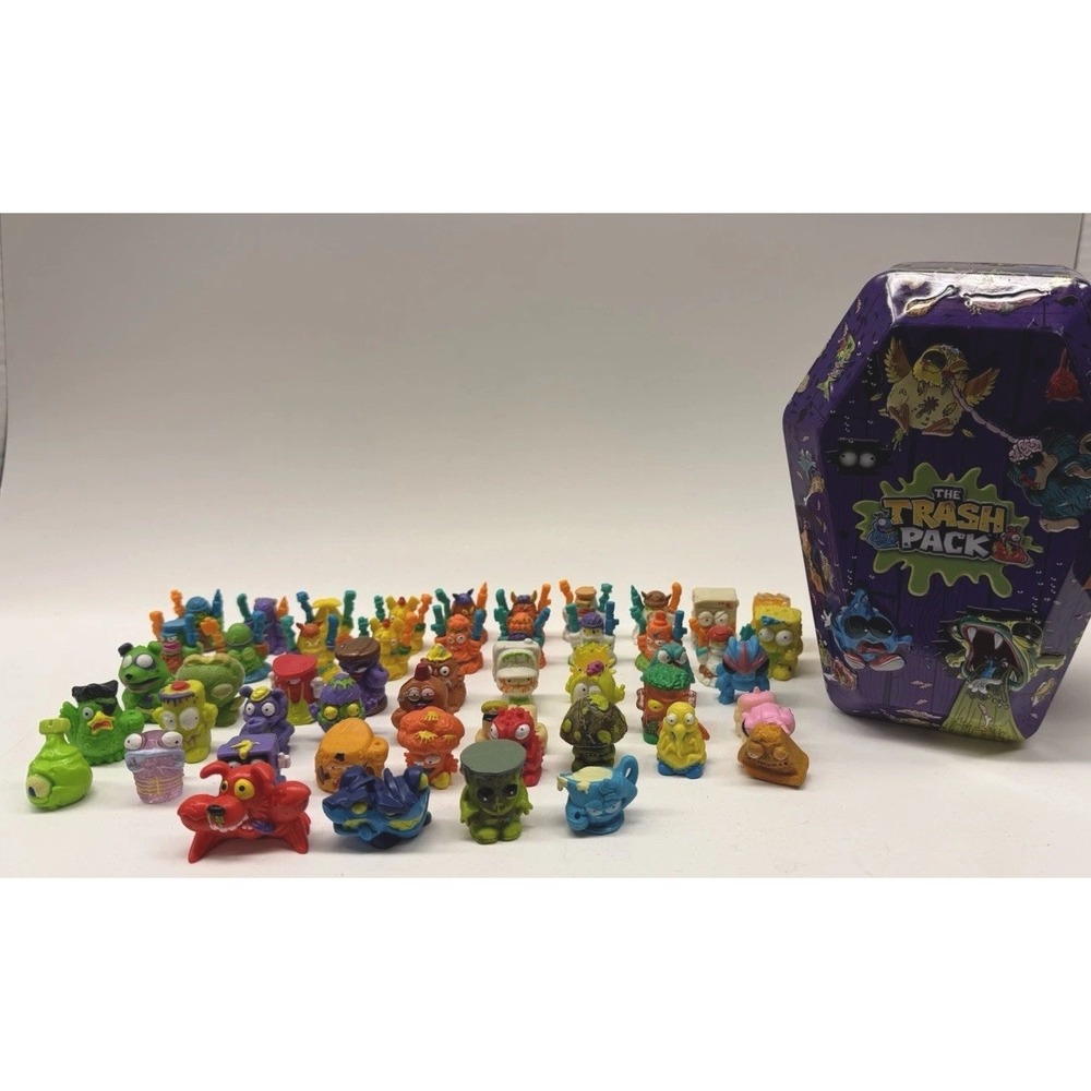 Grossery Gang Trash Pack Mixed Series Tiny Figures Lot 50
